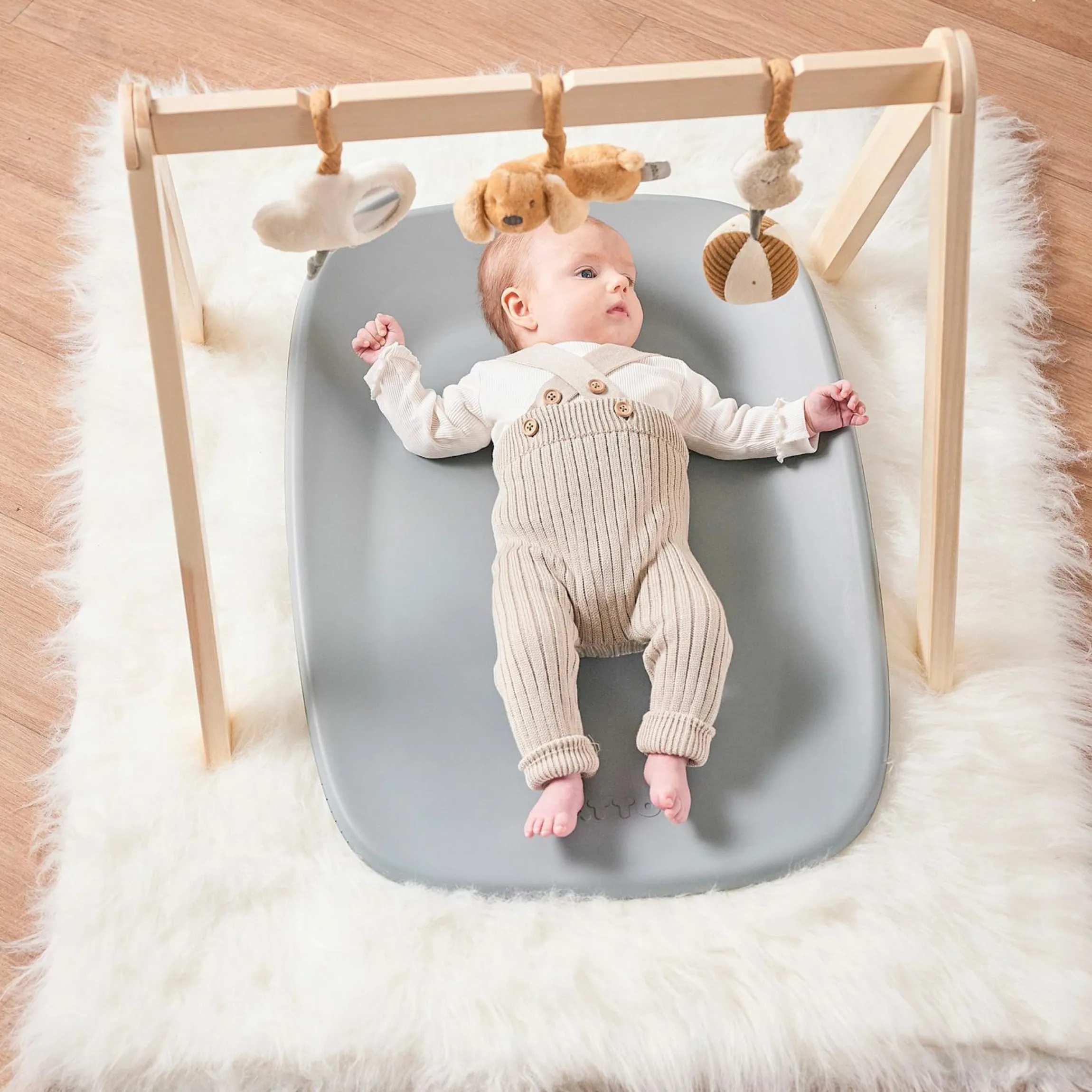Wickelunterlage Softy 50 x 70 cm - Grau