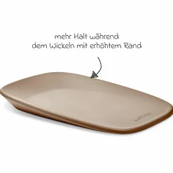 Wickelunterlage Softy 50 x 70 cm - Taupe