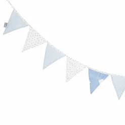 Wimpelkette - Kleine Wolke - Blau