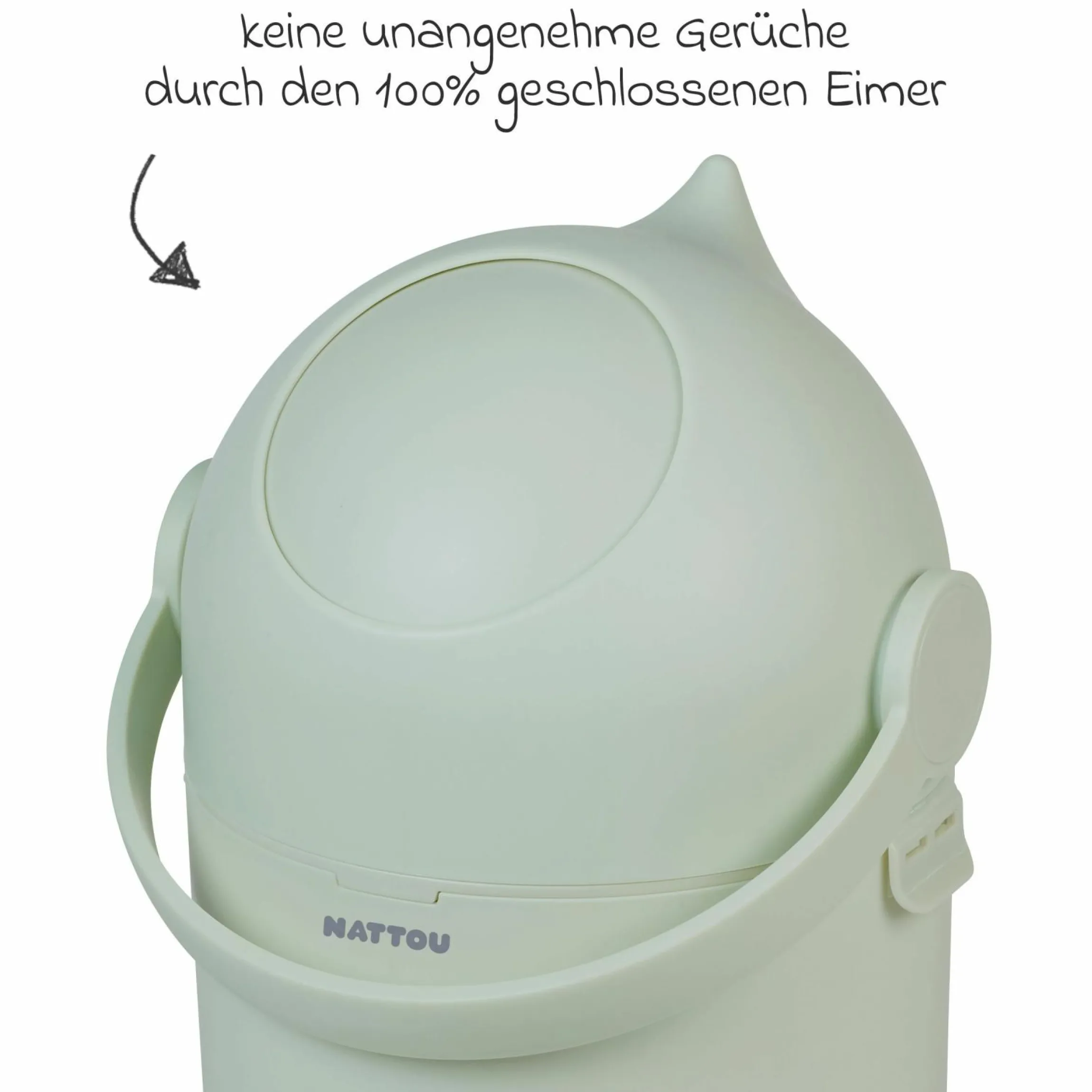 Windeleimer Dropy - Grün