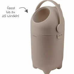 Windeleimer Dropy - Taupe