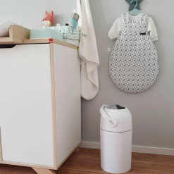 Windeleimer Odour Off - für herkömmliche Müllbeutel - White