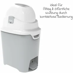 Windeleimer ONE Handsfree - Standard - Silber