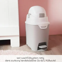 Windeleimer ONE Handsfree - Standard - Silber