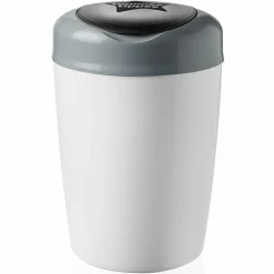 Windeleimer Simplee Sangenic inkl. 1 Nachfüllkassette   - Greenfilm™ - Weiß Grau