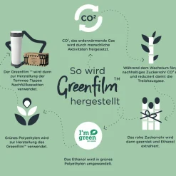 Windeleimer Twist and Click Sangenic XL inkl. 1 Nachfüllkassette - Greenfilm™ - Weiß