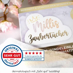 Windeleinlage / Zaubertücher 50er Pack - pflegende Wundschutzeinlage für Windeln zur Vorbeugung von Hautreizungen