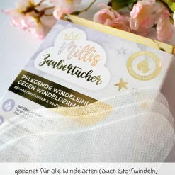 Windeleinlage / Zaubertücher 25er Pack - pflegende Wundschutzeinlage für Windeln zur Vorbeugung von Hautreizungen