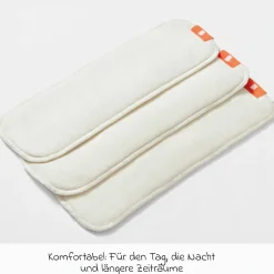 Windeleinlage 3er Pack wiederverwendbarer Daily Booster