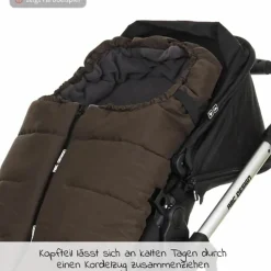 Winter-Fußsack für Kinderwagen & Buggy - Pure Edition - Grain