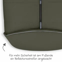 Winter-Fußsack für Kinderwagen - Pure - Avocado - Kollektion 2025