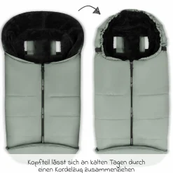 Winter-Fußsack für Kinderwagen - Pine - Kollektion 2025