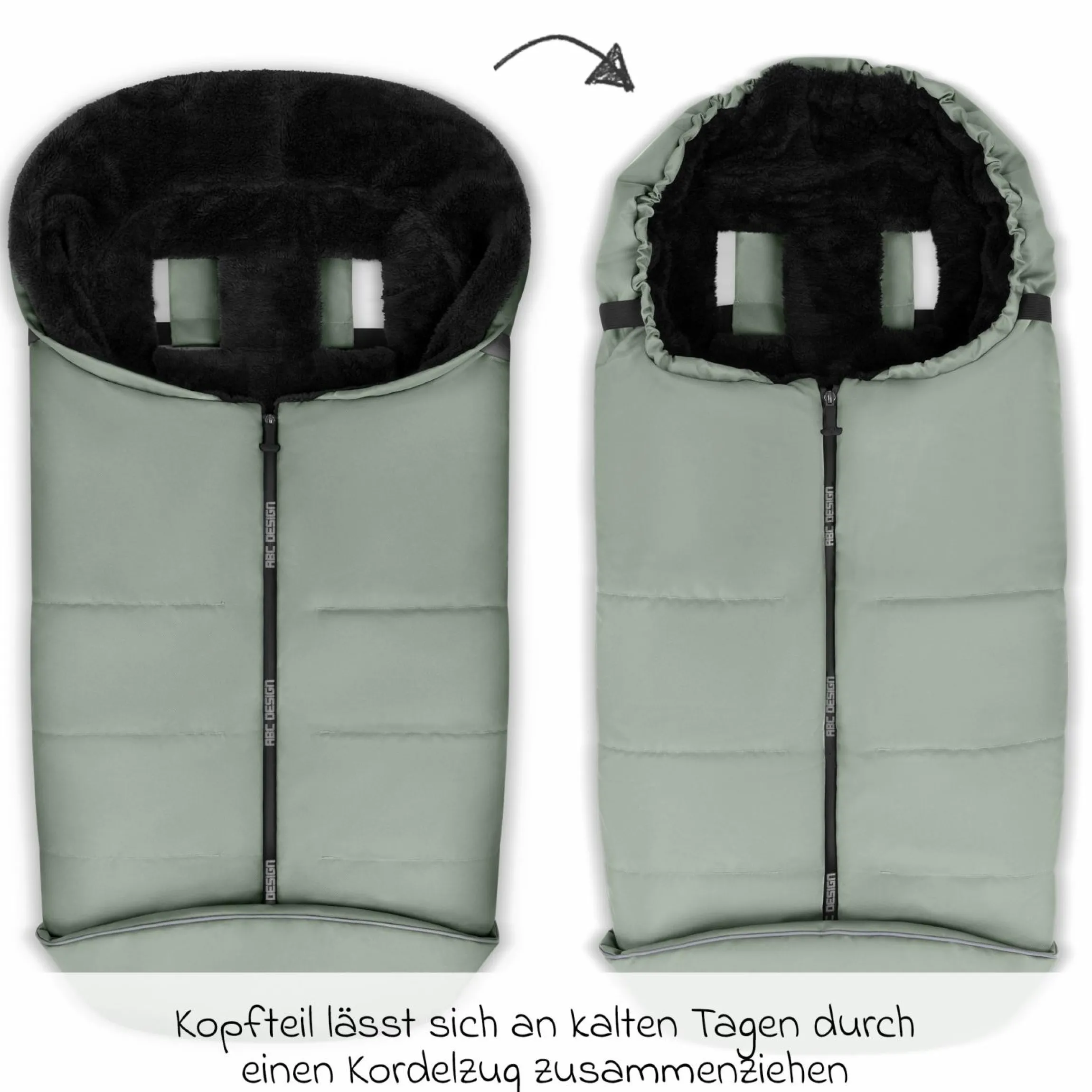 Winter-Fußsack für Kinderwagen - Pine - Kollektion 2025