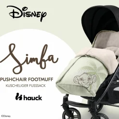 Winter-Fußsack für Kinderwagen und Buggy Pushchair Footmuff - Disney - Simba Olive