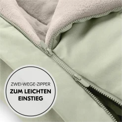 Winter-Fußsack für Kinderwagen und Buggy Pushchair Footmuff - Disney - Simba Olive
