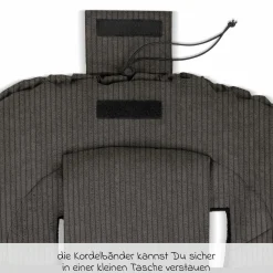 Winter-Fußsack für Kinderwagen - Almond - Kollektion 2025