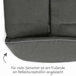 Winter-Fußsack für Kinderwagen - Almond - Kollektion 2025