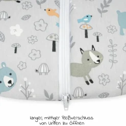 Winterschlafsack wattiert mit Arm - Jersey Smart Friends - Gr. 62