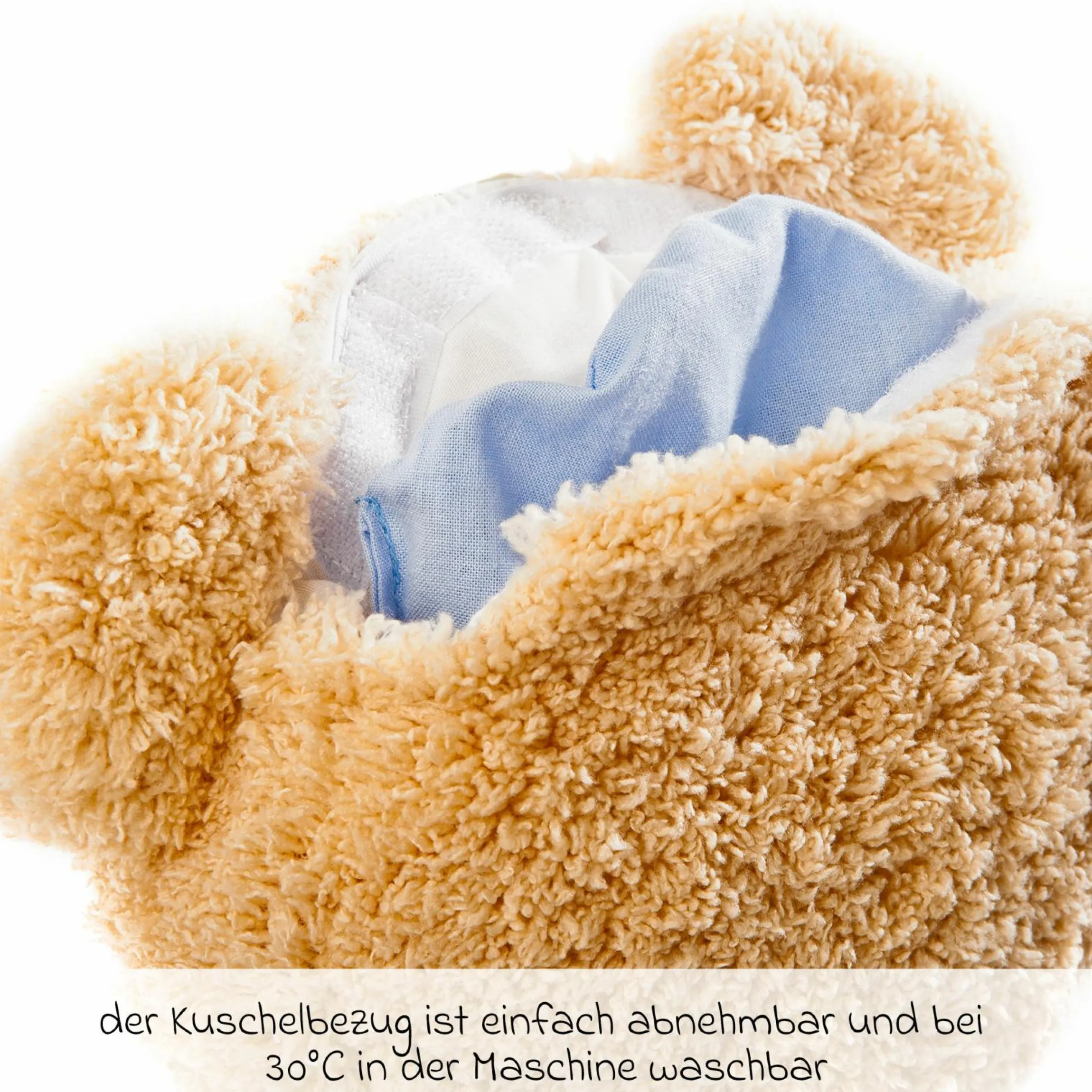 Wärmekissen Mein kleiner Wärmefreund mit Kirschkern-Füllung - Bär