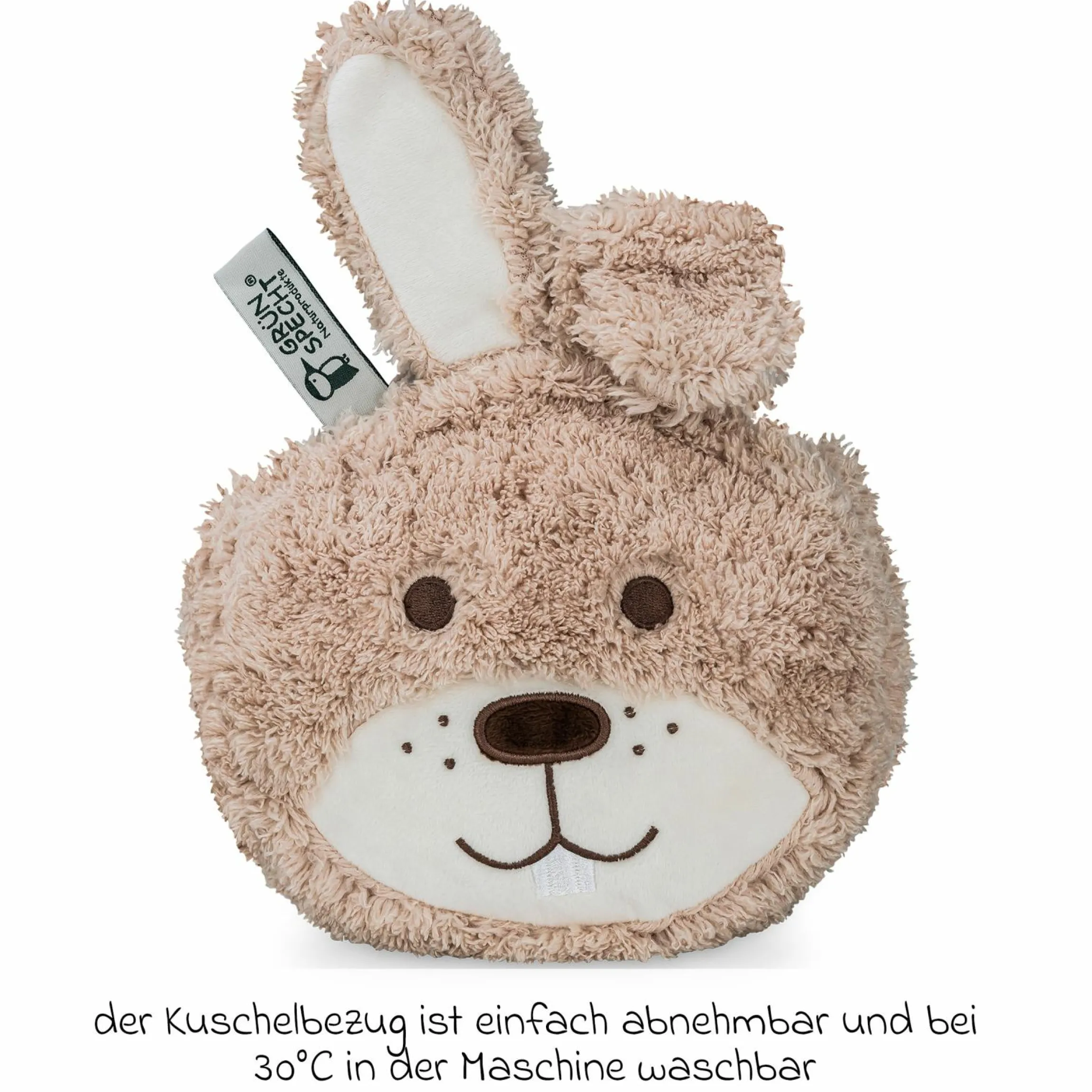Wärmekissen Mein kleiner Wärmefreund mit Kirschkern-Füllung - Hase