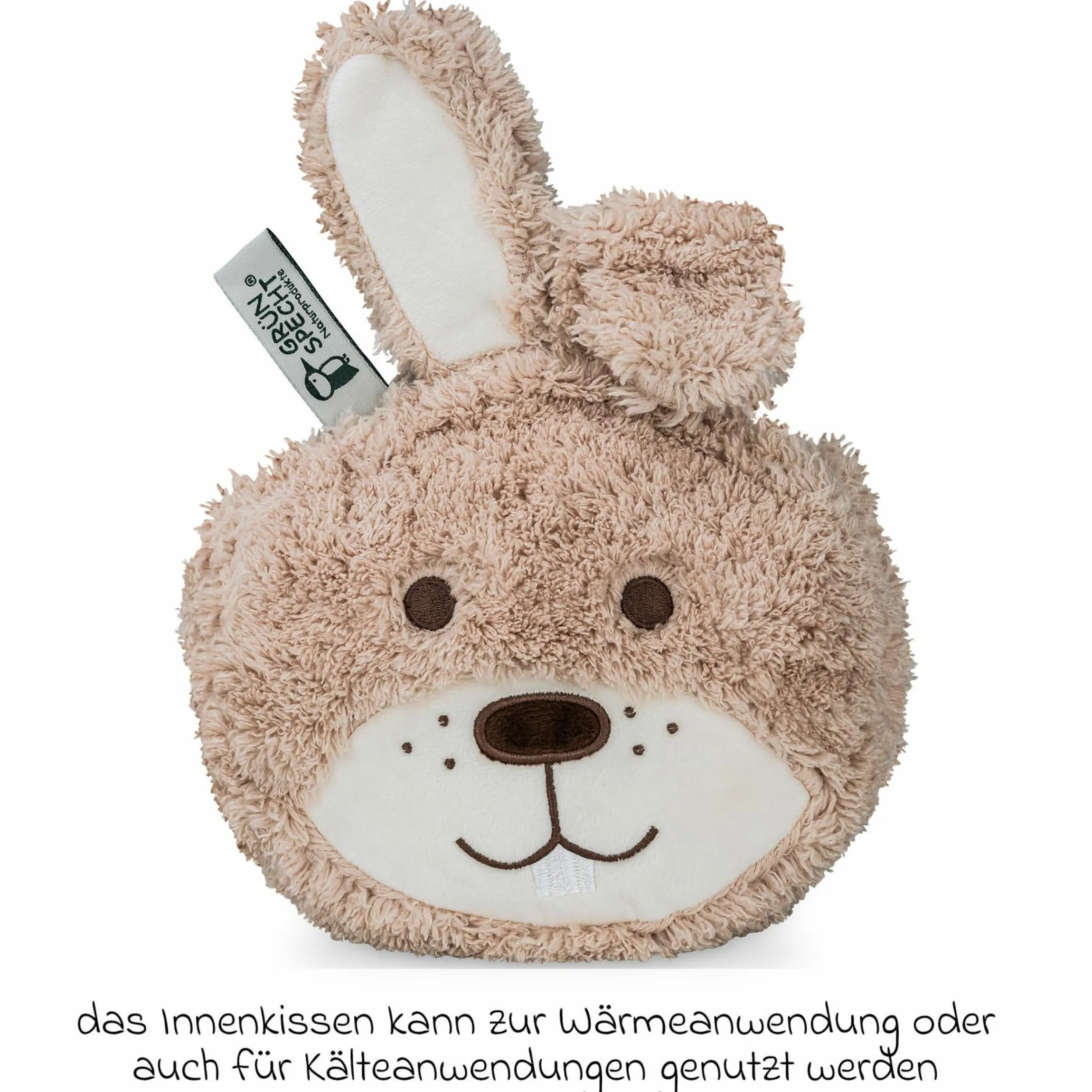 Wärmekissen Mein kleiner Wärmefreund mit Kirschkern-Füllung - Hase
