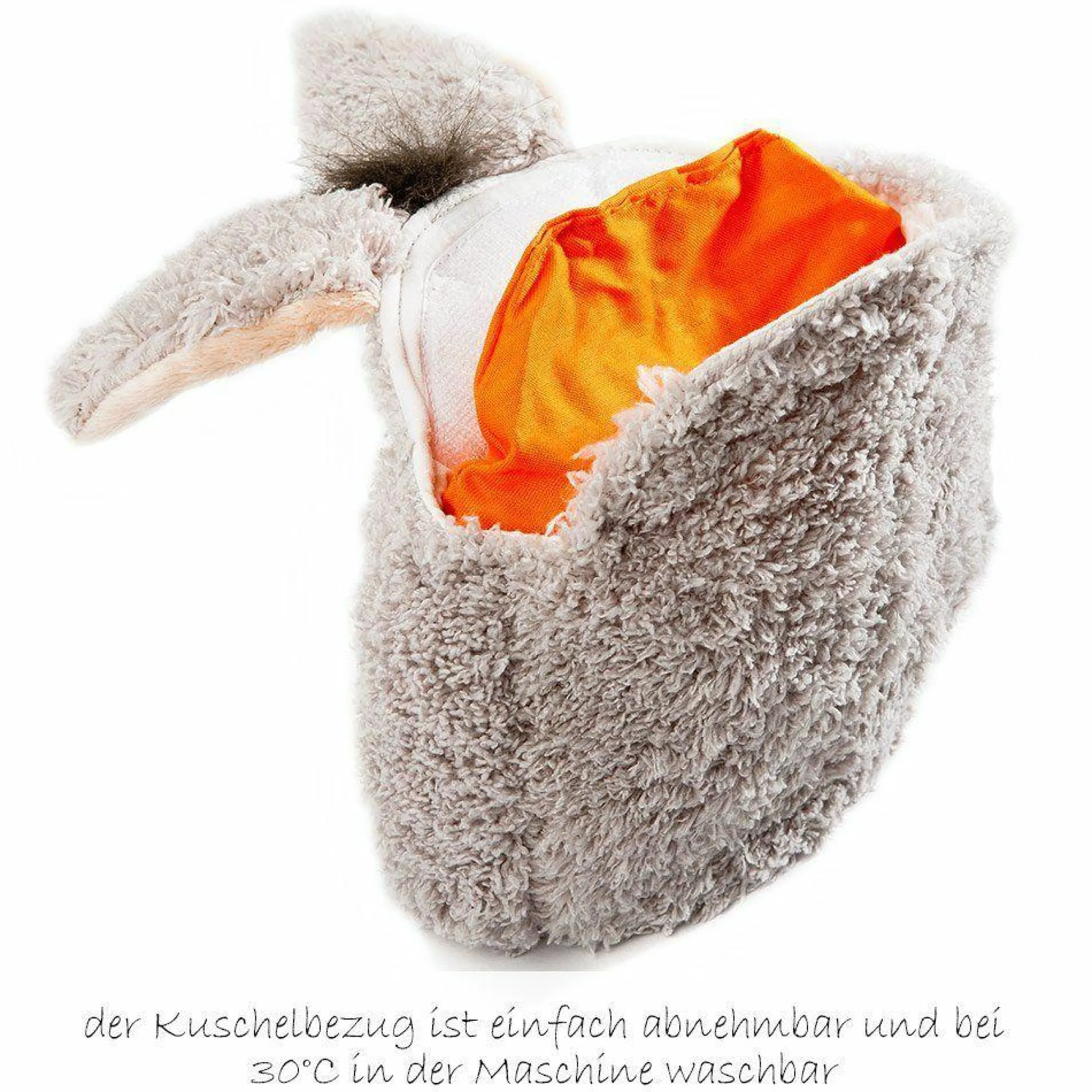 Wärmekissen Mein kleiner Wärmefreund mit Kirschkern-Füllung - Esel