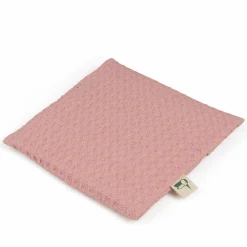 Wärmekissen mit Rapssamen-Füllung 13,5 x 13,5 cm - Waffelpique - Rosa