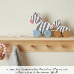 Ziehtier Zebras