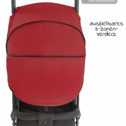 Zusatz-Sonnenverdeck für Buggy Swift X - Single Deluxe Canopy - Red