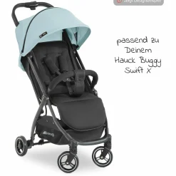 Zusatz-Sonnenverdeck für Buggy Swift X - Single Deluxe Canopy - Iceblue