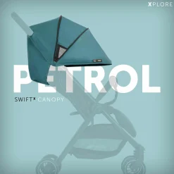 Zusatz-Sonnenverdeck für Buggy Swift X - Single Deluxe Canopy - Petrol