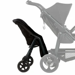 Zweitsitz & Geschwistersitz Shuttle für Mono 3, Mono 4 & Pro - Schwarz - Kollektion 2025